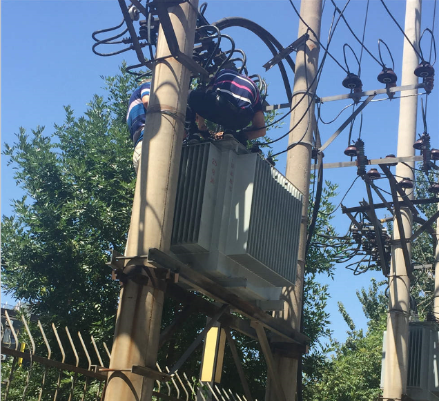 北京海淀某小區(qū)用500kva油浸式變壓器